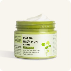 Mặt Nạ Ngừa Mụn Rau Má Dành Cho Da Dầu